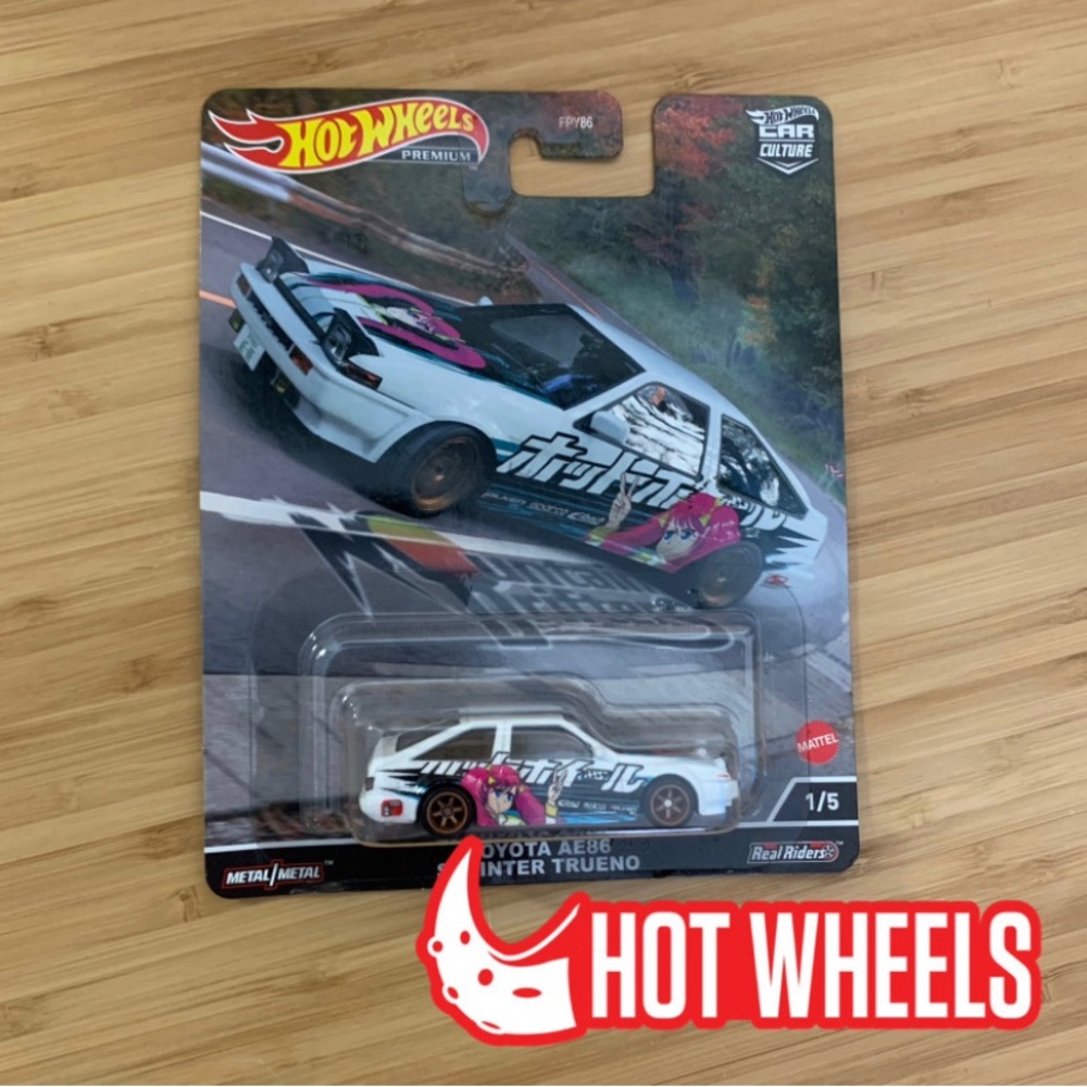 Hot Wheels Mountain Drifters Toyota Sprinter Trueno AE86